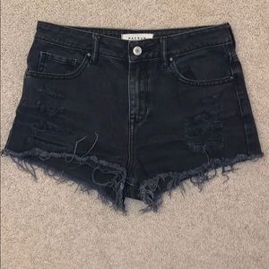 High rise shorts
